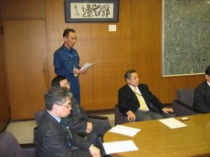 2005/3/16 目白警察と豊島区が災害時の拠点に関する協定の調印式