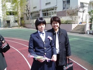 2005/3/29 区立小学校卒業式２