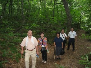 2005/8/10 白神山地ブナ林＝世界遺産「緑のダム」を体験