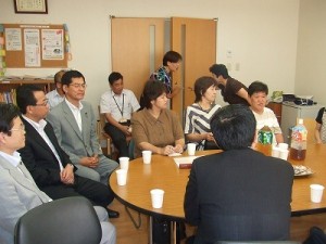 2008/8/5 島根県のがん対策事業視察