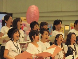 2009/10/10　ピンクリボンキャンペーン/がん検診受診勧奨イベント