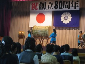 2009/10/17　椎名町小学校８０周年記念式典