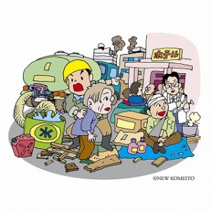 2012/5/7　茨城県つくば市北条地区を中心に竜巻被害
