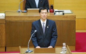 2012/12/3　第四回定、辻議員が一般質問