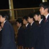 2004/3/13 区立千早中・第十中学校の閉校式