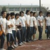 2003/11/8 区立中学校ＰＴＡ親子ソフトボール大会