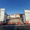 24.11.25　千川中学校解体工事の現状