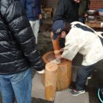 25R7.12.21　巣鴨、駒込のお餅つき